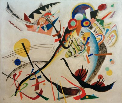 Segmento Blu da Wassily Kandinsky